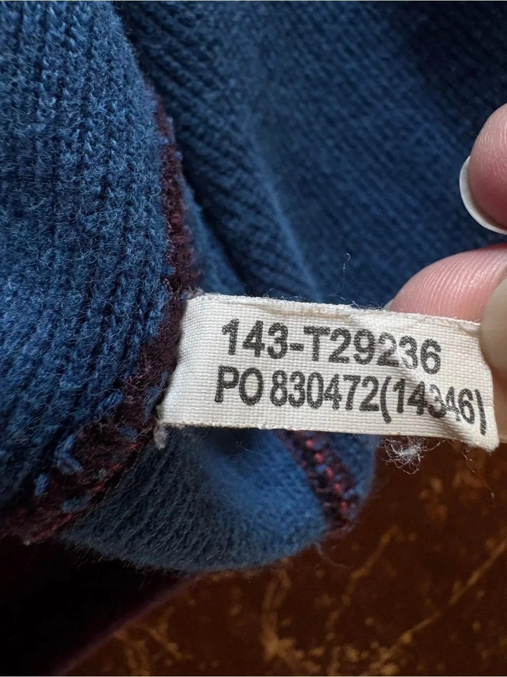 Tommy Bahama Men's V-Neck Sweater in Deep Burgundy Cabincore